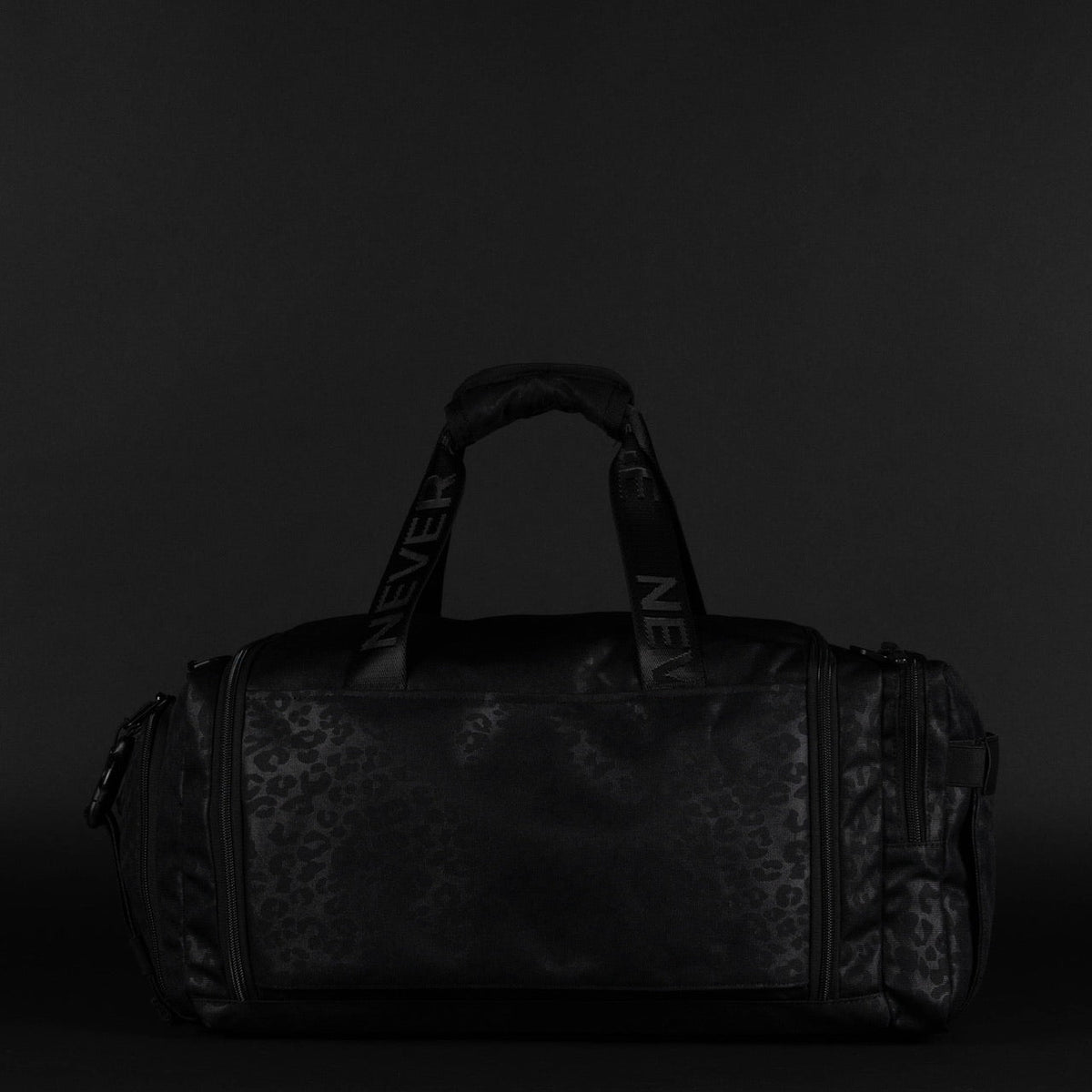 30L Perfect Duffle Bag Black Leopard - Image 15