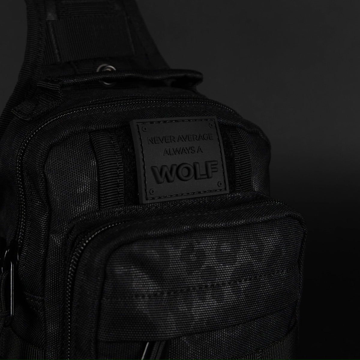 4L Mini Tactical Sling Bag Black Leopard - Image 9