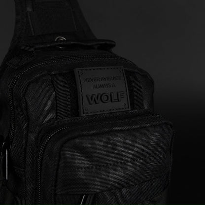 4L Mini Tactical Sling Bag Black Leopard - Image 9