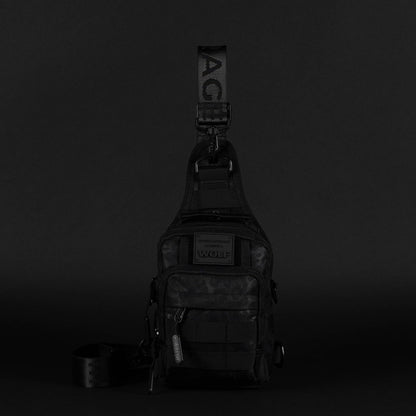 4L Mini Tactical Sling Bag Black Leopard - Image 4