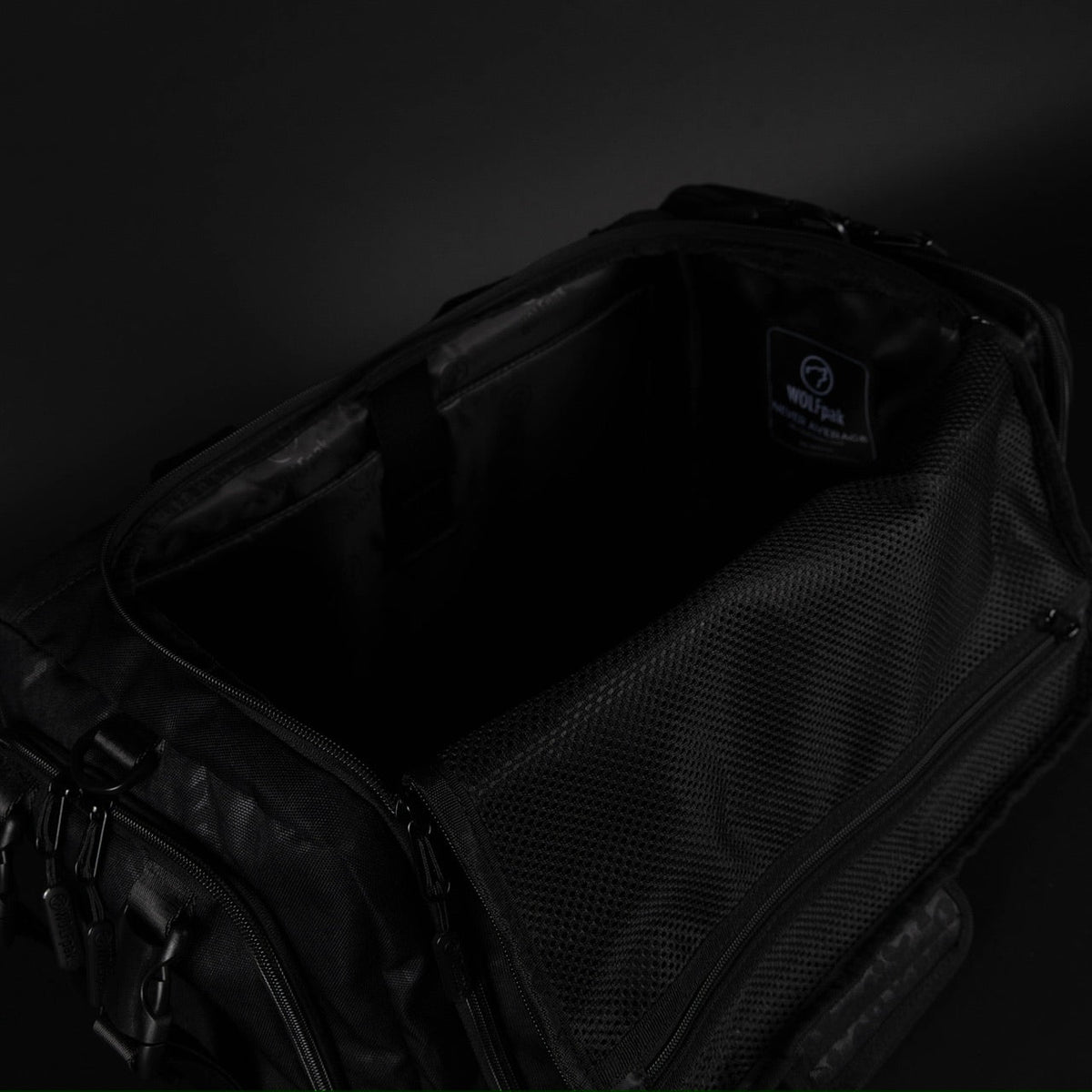 30L Perfect Duffle Bag Black Leopard - Image 27