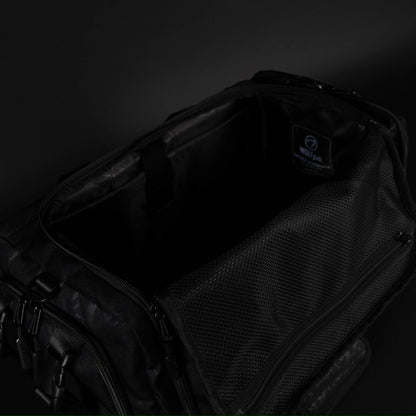 30L Perfect Duffle Bag Black Leopard - Image 27