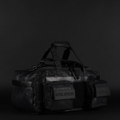 30L Perfect Duffle Bag Black Leopard - Image 11