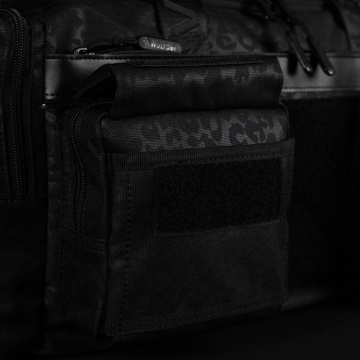 30L Perfect Duffle Bag Black Leopard - Image 24