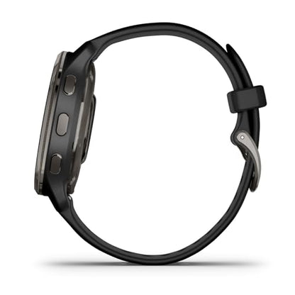 Garmin - Venu 2 Plus GPS Smartwatch 43 mm Fiber-reinforced polymer - Slate - 010-02496-01 - Image 5