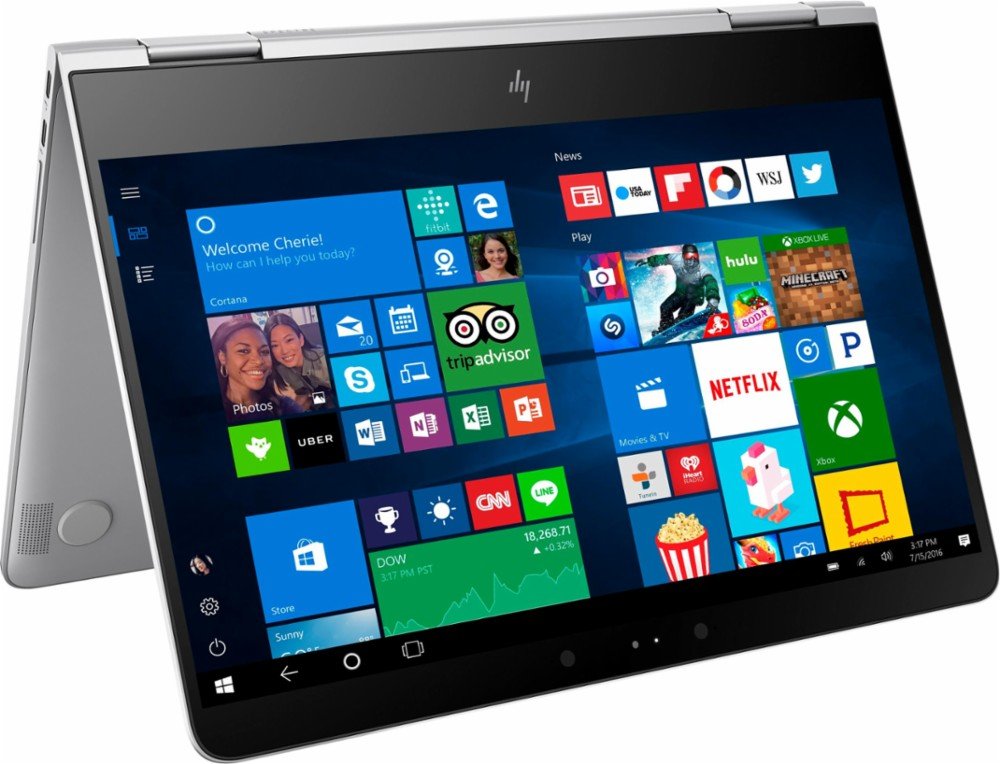 HP - Spectre x360 13-AC013DX 2-in-1 13.3in Touch-Screen Laptop - Intel Core i7-7500U - 8GB RAM - 256GB SSD - Image 5