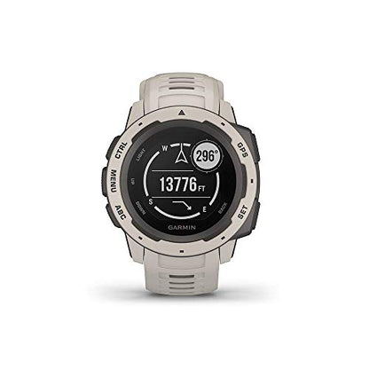 Garmin - Instinct Smartwatch Fiber-Reinforced Polymer - Tundra - 010-02064-01 - Image 2