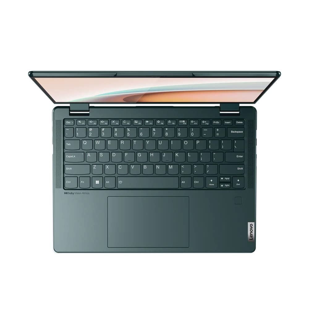 Lenovo - Yoga 6 13.3" WUXGA Touch 2-in-1 Laptop - Ryzen 7 5700U - 16GB RAM - 512GB SSD - Dark Teal - 82UD0000US - Image 4