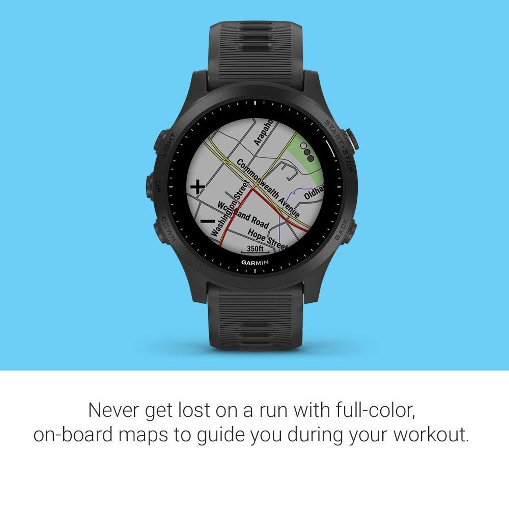 Garmin Forerunner 945, Premium GPS Running/Triathlon Smartwatch with Music, Black - 010-02063-00 - Image 3
