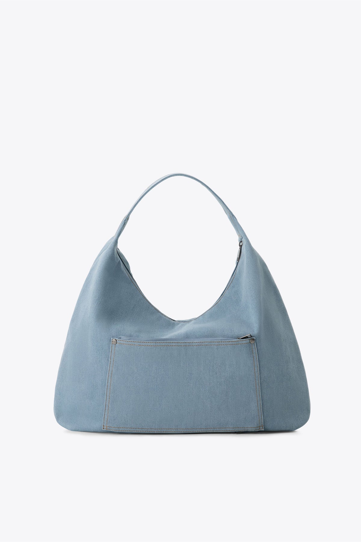 Gap x BÉIS The Shoulder Tote in Denim Blue - Image 5