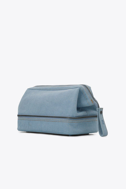 Gap x BÉIS The Dopp Kit in Denim Blue - Image 3