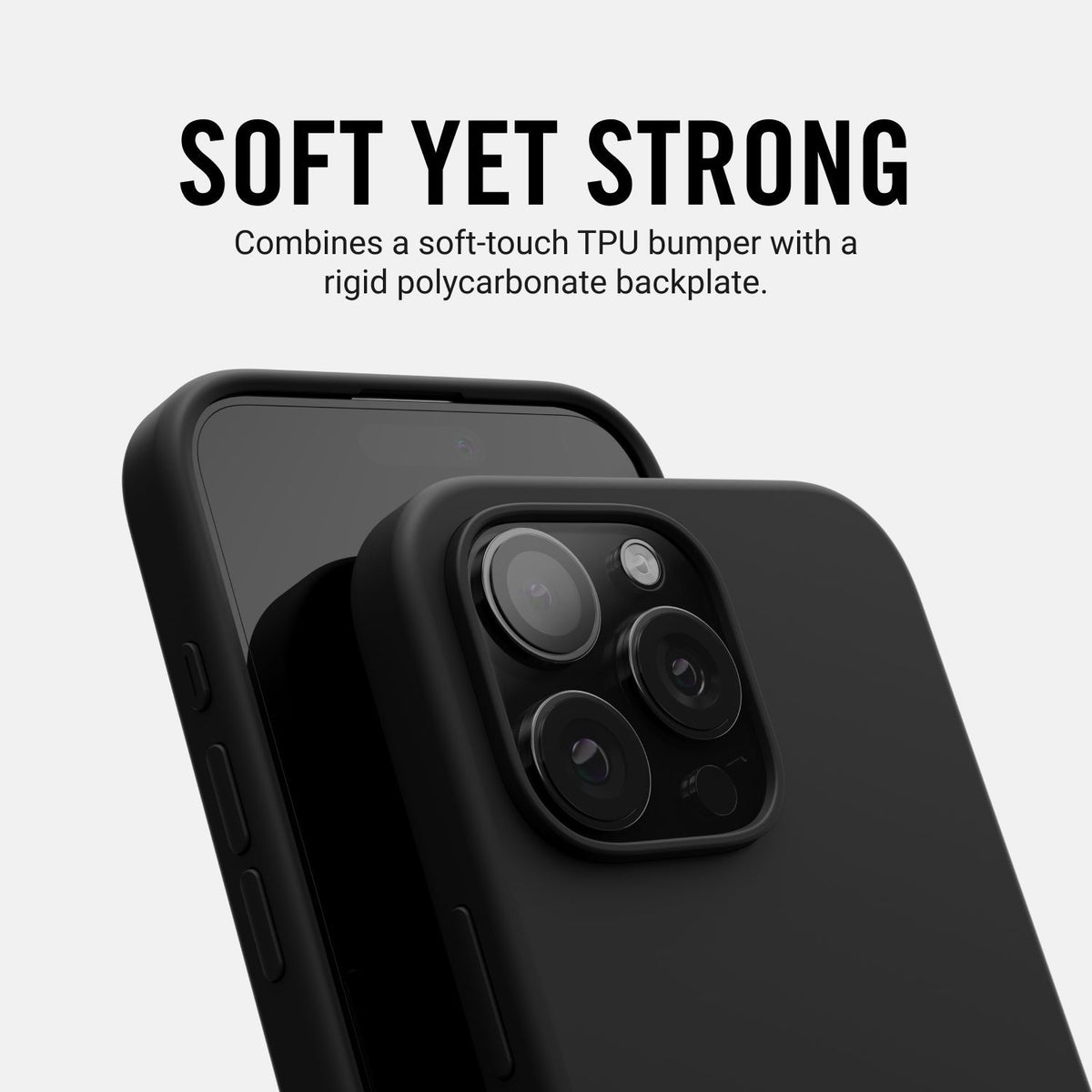Everyday Phone Case - iPhone 16 - Matte Black - Image 9