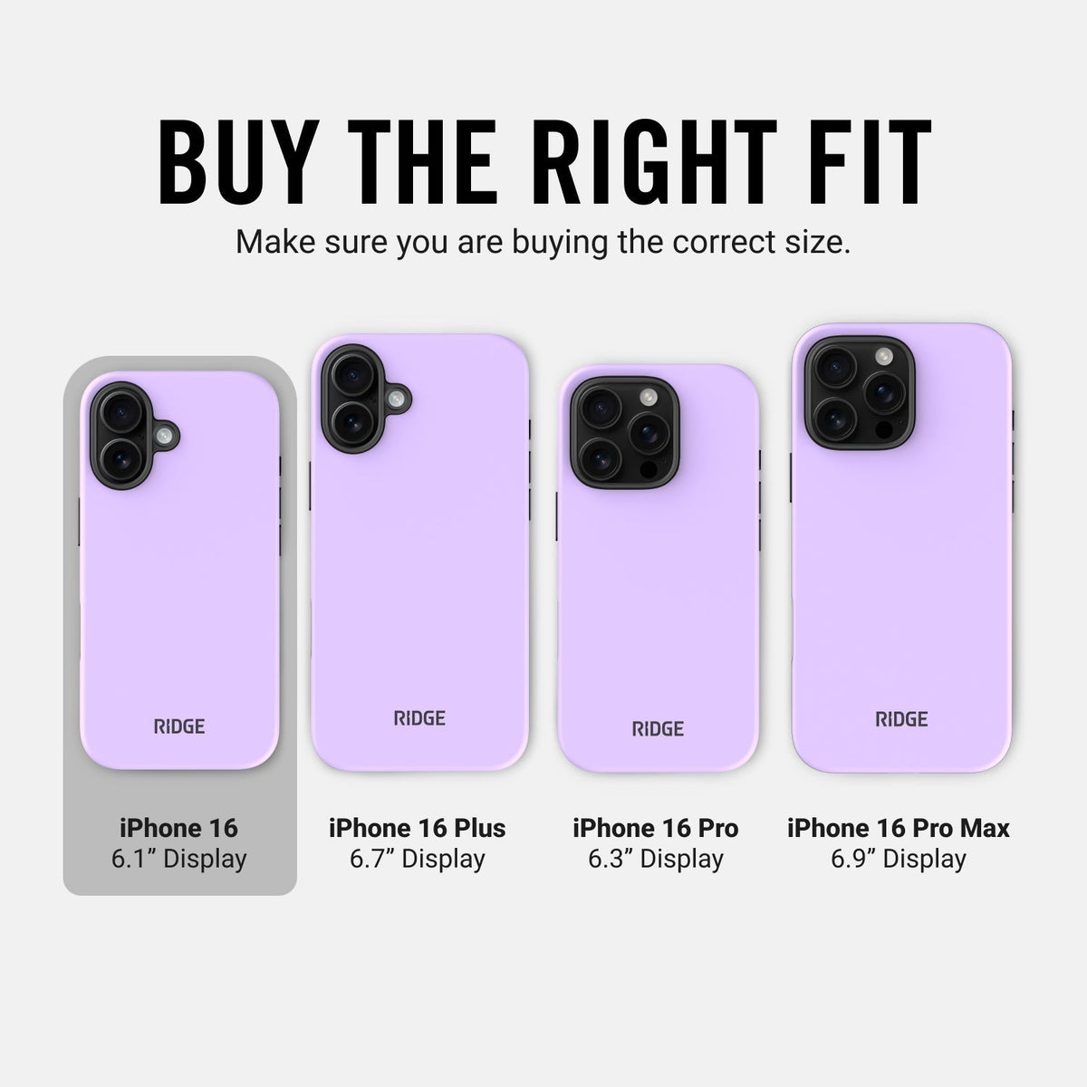 Everyday Phone Case - iPhone 16 - Lavender - Image 10
