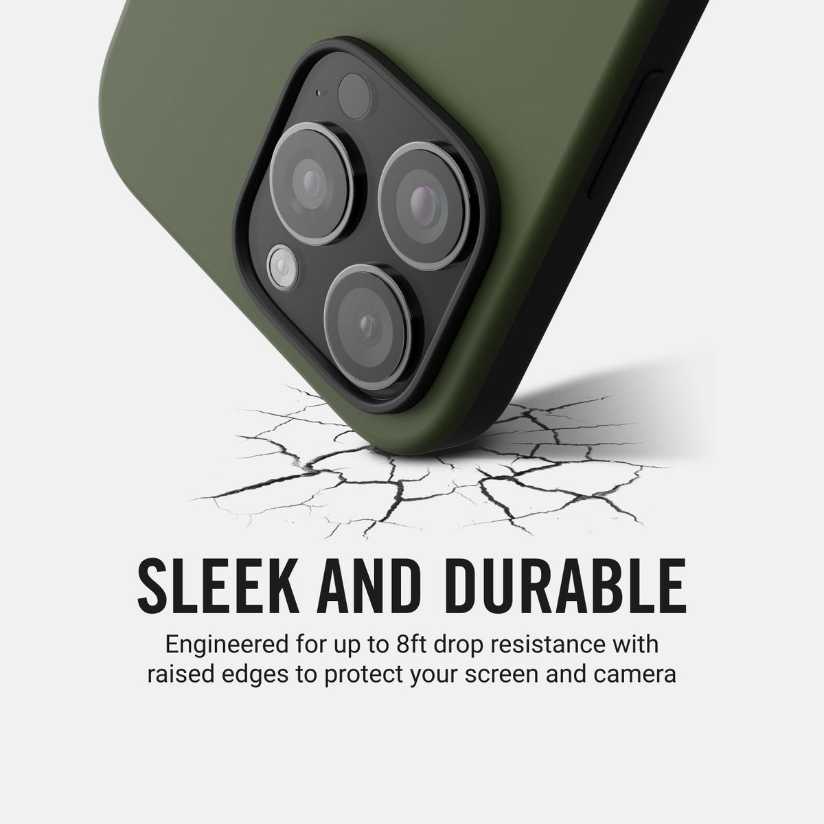 Everyday Charging Kit - iPhone 16 - Matte Olive - Image 10