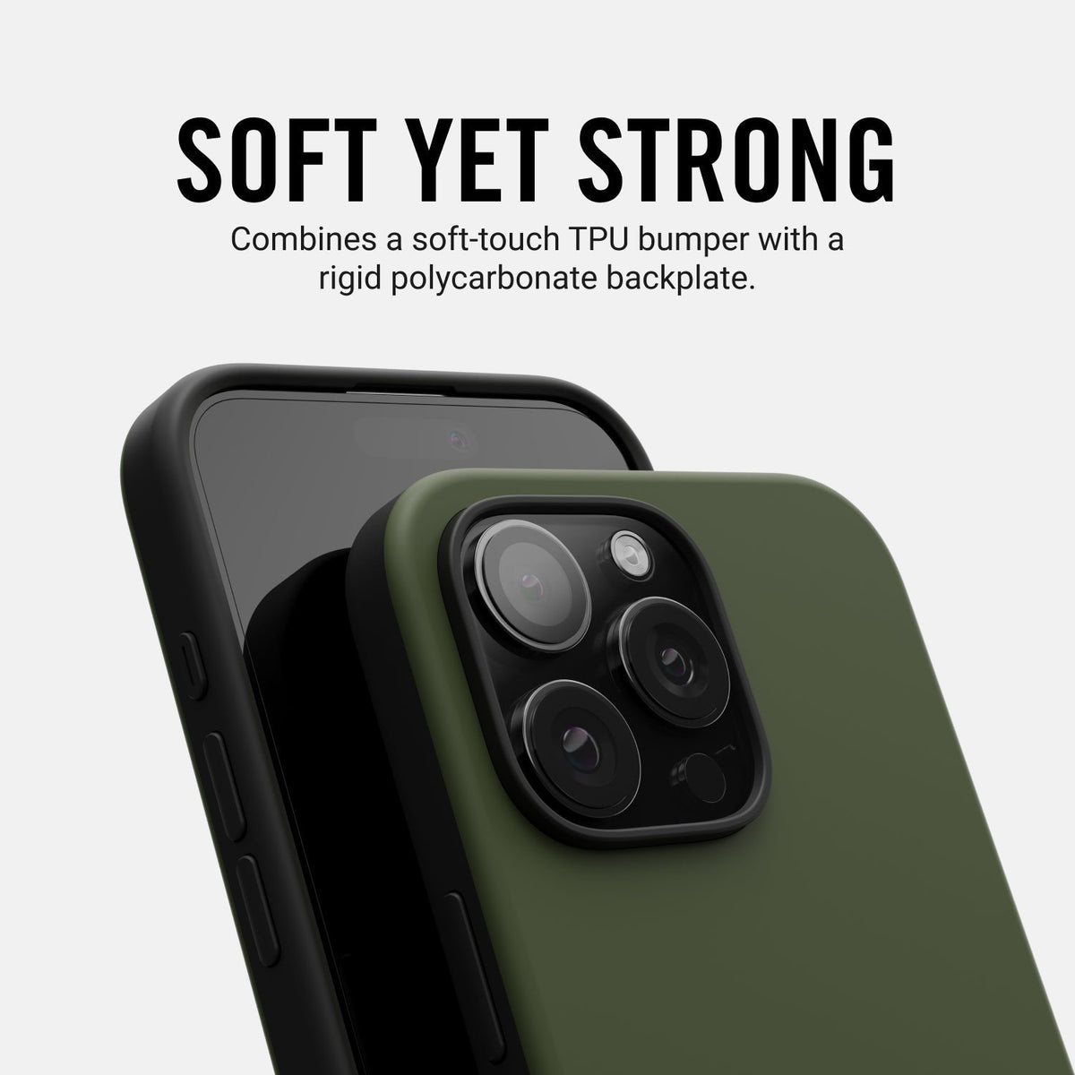 Everyday Phone Case - iPhone 16 - Matte Olive - Image 9