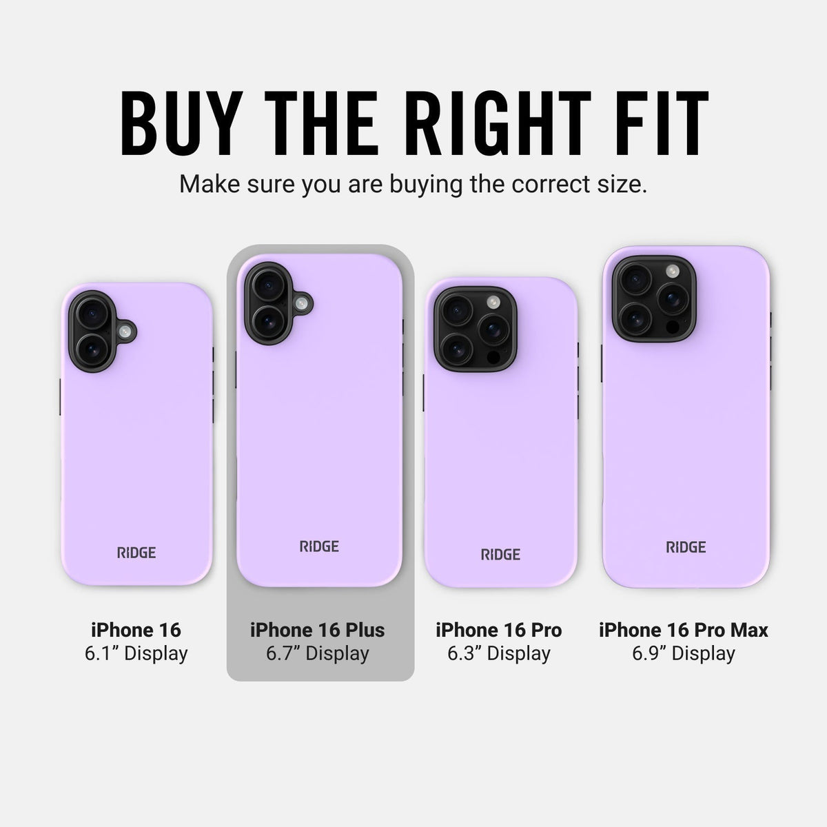 Everyday Phone Case - iPhone 16 Plus - Lavender - Image 10