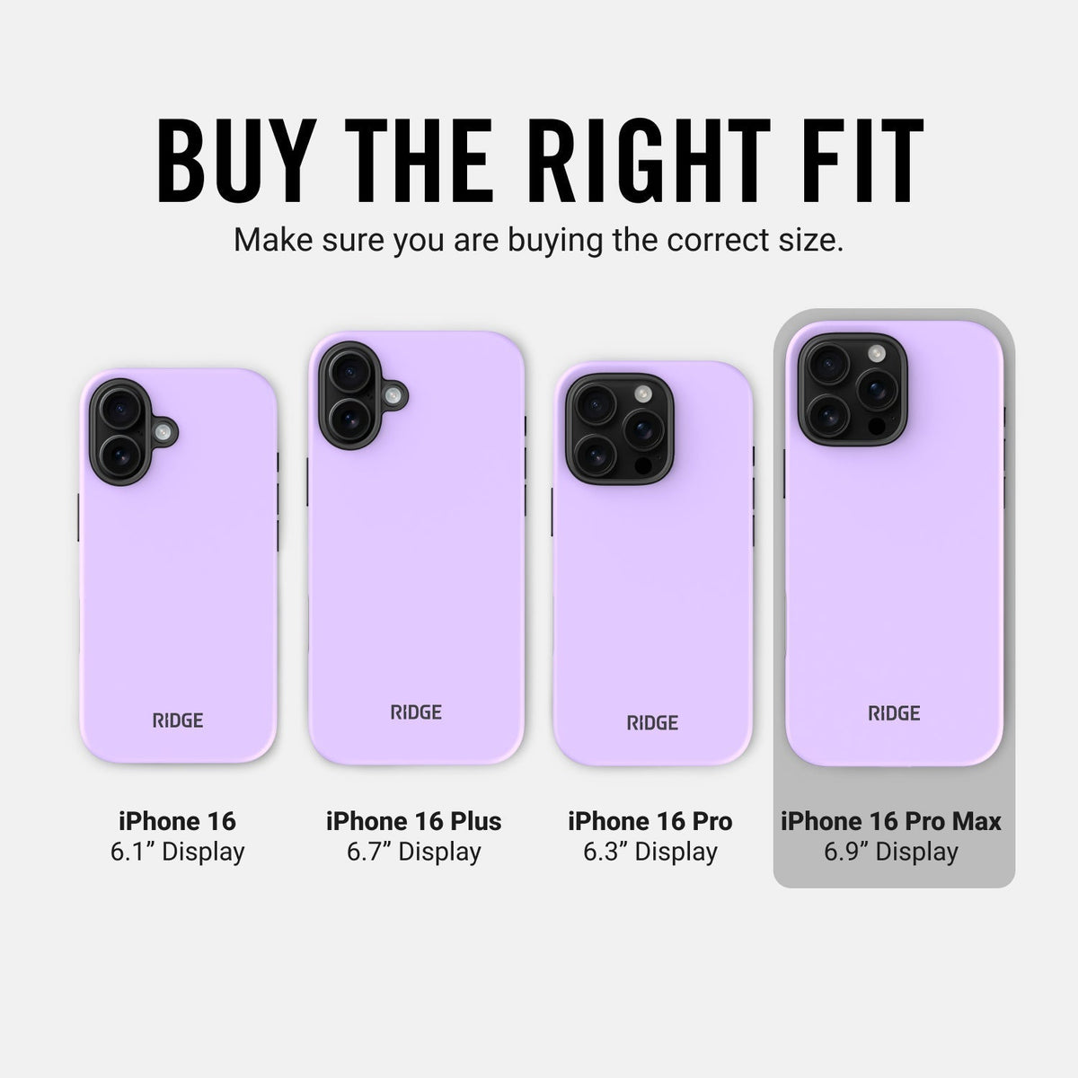 Everyday Phone Case - iPhone 16 Pro Max - Lavender - Image 10