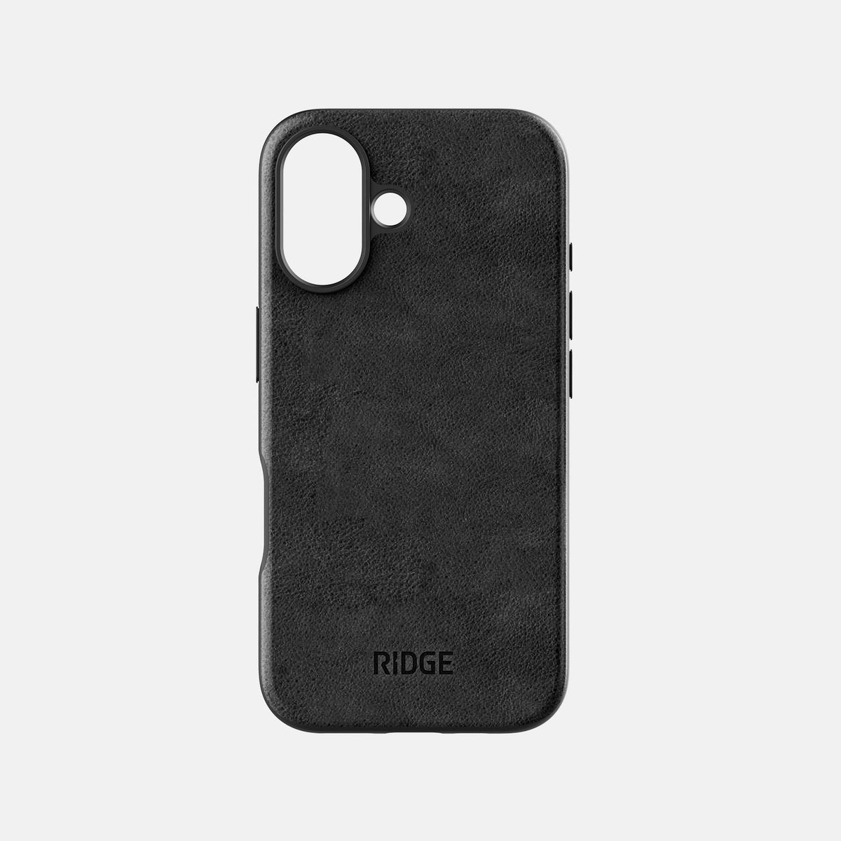 Everyday Phone Case - iPhone 16 - Midnight Black Leather - Image 2