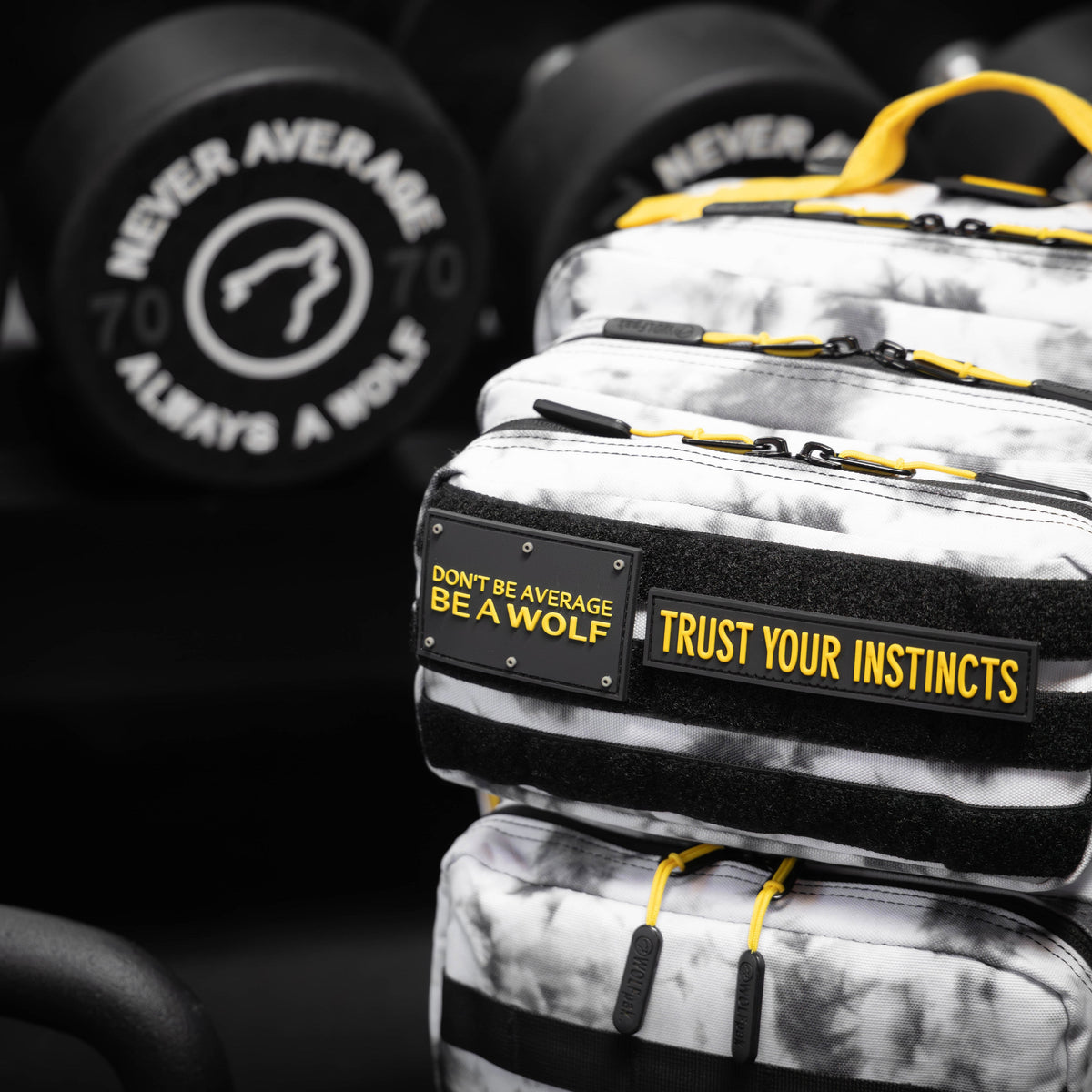 45L Backpack Timber Wolf Yellow Jacket - Image 5