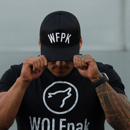 Trucker Hat WFPK Alpha Black - Image 5