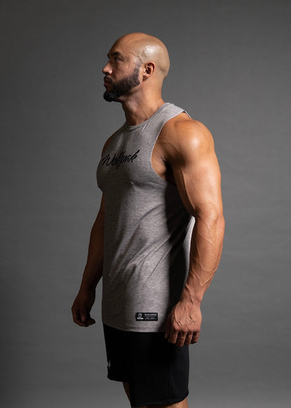 Men's Script Tank - Image 6