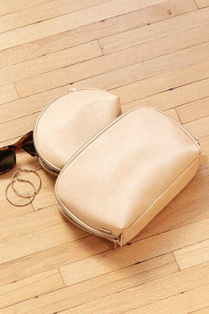 Resale The Cosmetic Pouch Set in Beige - Image 3