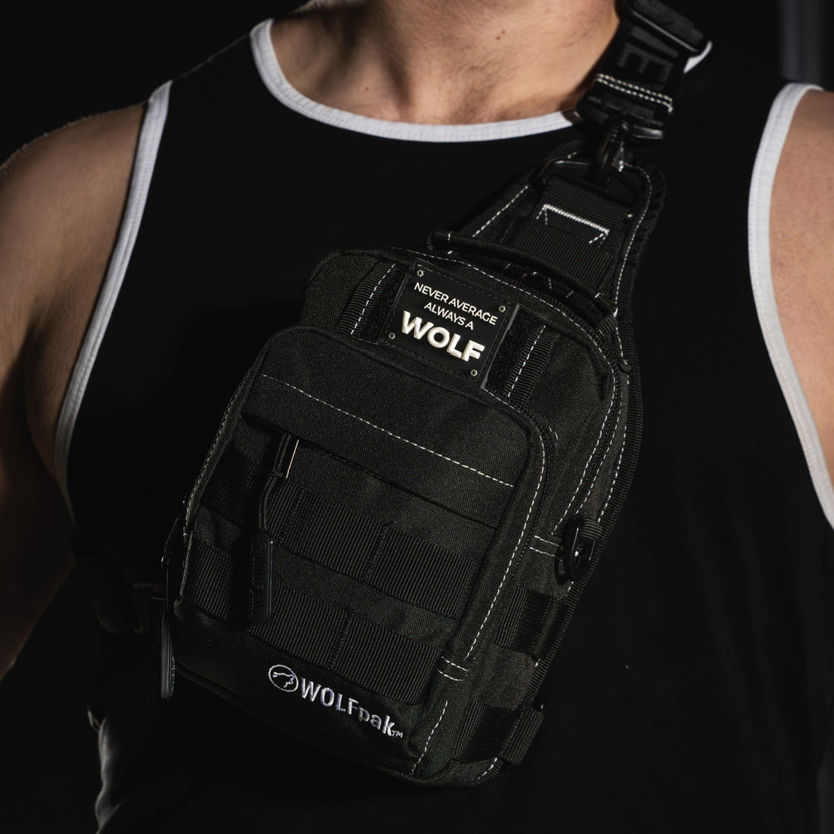 4L Mini Tactical Sling Bag Black Phantom - Image 5