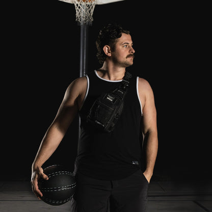 4L Mini Tactical Sling Bag Black Phantom - Image 4