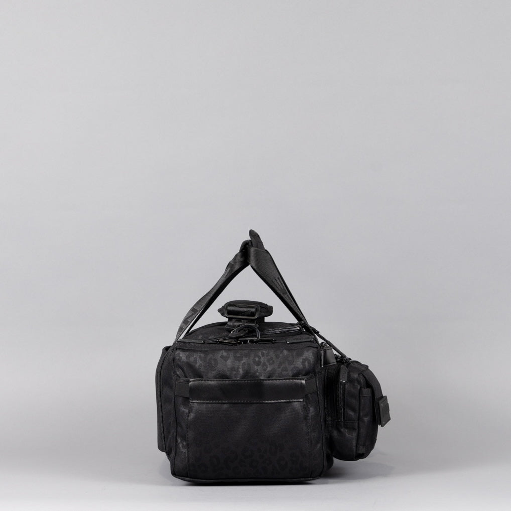 20L Mini Duffle Bag Black Leopard - Image 11