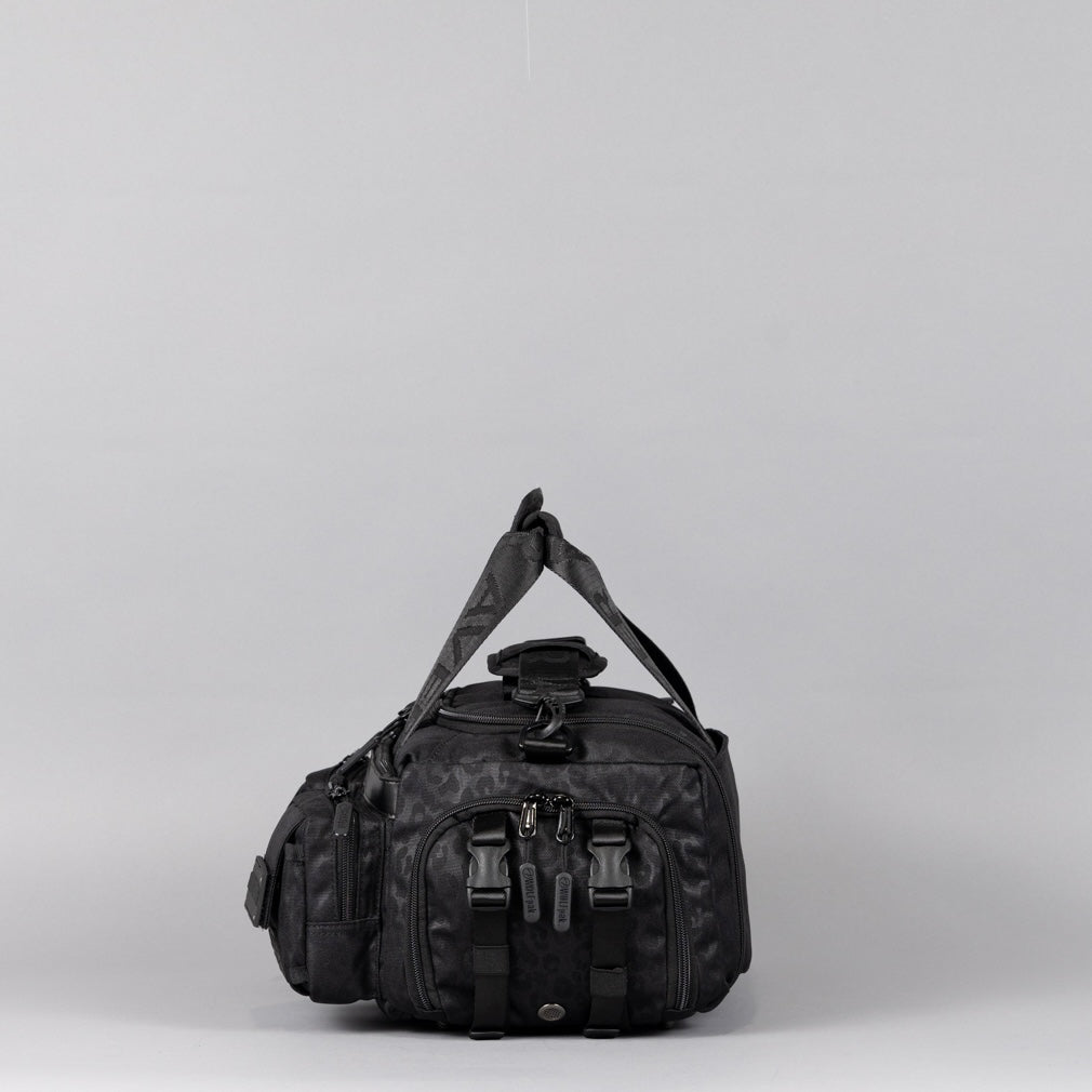 20L Mini Duffle Bag Black Leopard - Image 14