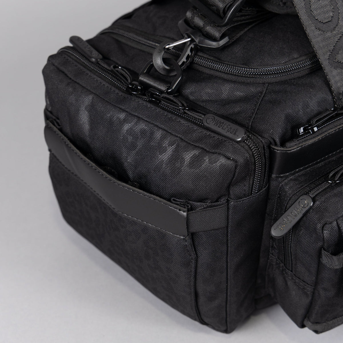 20L Mini Duffle Bag Black Leopard - Image 17