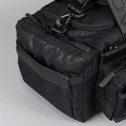 20L Mini Duffle Bag Black Leopard - Image 17