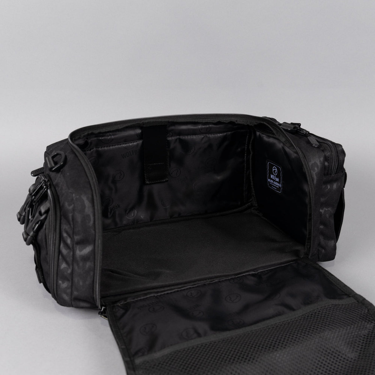 20L Mini Duffle Bag Black Leopard - Image 27