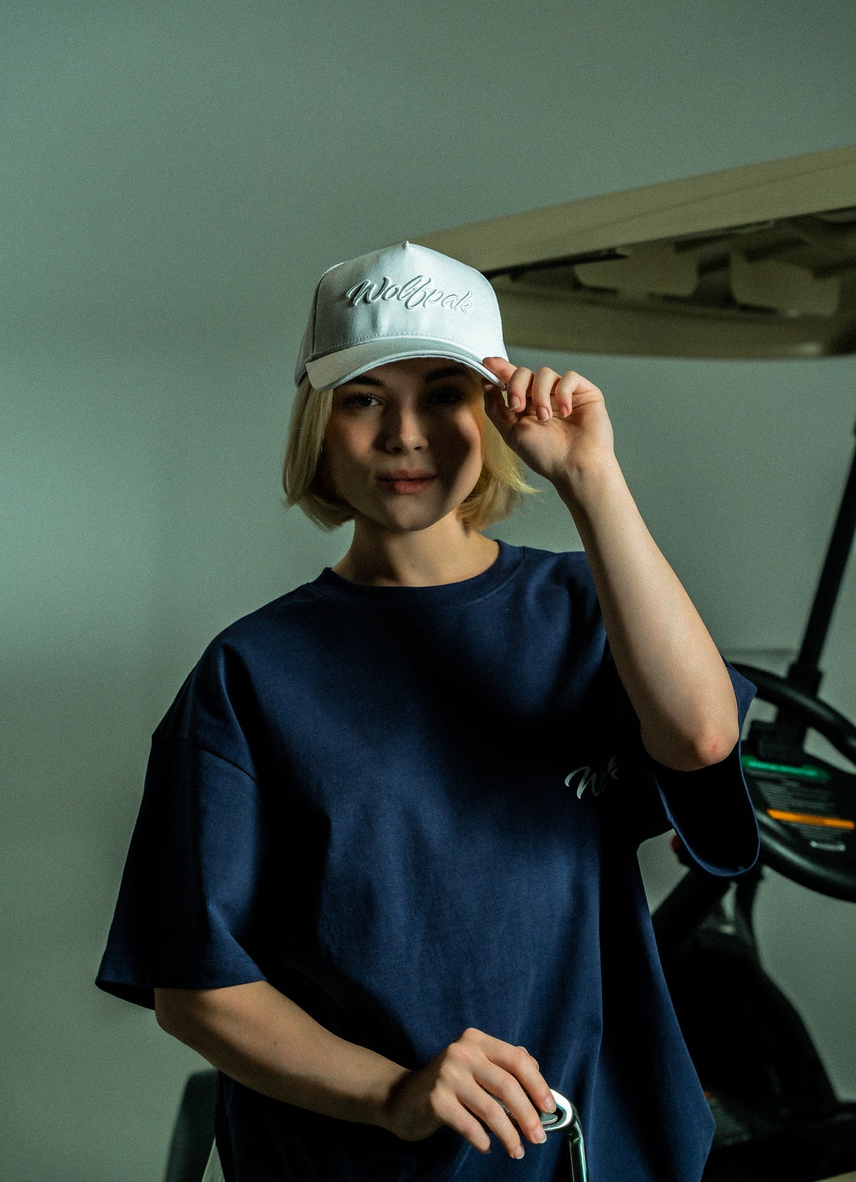 Trucker Hat Script Arctic White - Image 4