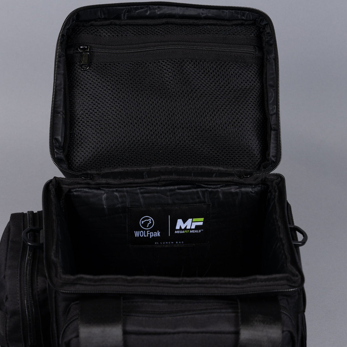 9L MegaFit Alpha Black Tactical Lunch Box - Image 7