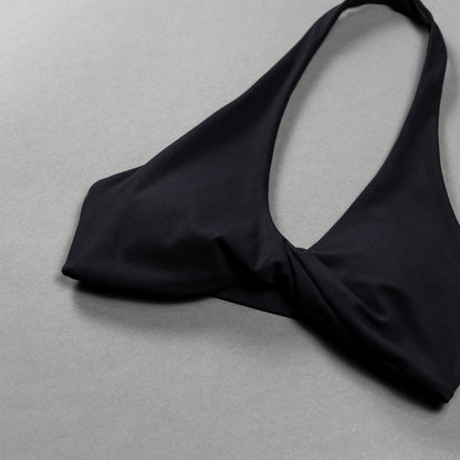 Alpha Black Halter Twist Bra (SALE) - Image 9